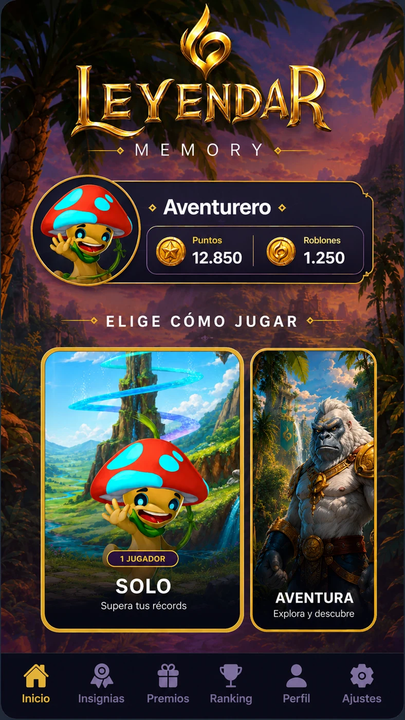Vista previa de Leyendar Memory